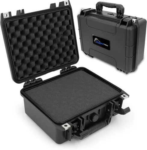 Vista 12 de Cloudten 9 inch Airtight Case with Impact Absorbing Customizable Foam, Includes Case Only