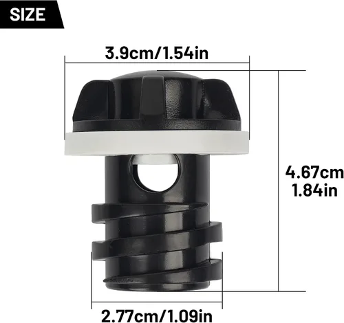 Vista 3 de Cooler Drain Plug, 2 Pack Replacement, Compatible with Yeti Roadie, Tundra, and Tank Coolers and Fit for RTIC Coolers