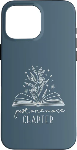 Vista 19 de Just One More Chapter - Carcasa para iPhone 17 (azul pizarra)