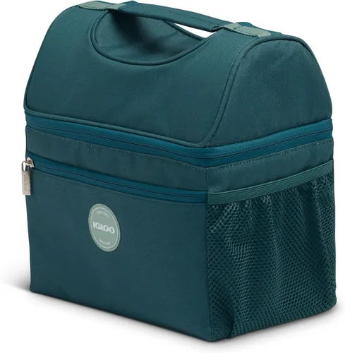 Vista 17 de Igloo Gripper - Bolsa enfriadora de lados suaves Enfriador de almuerzo aislado de doble compartimento