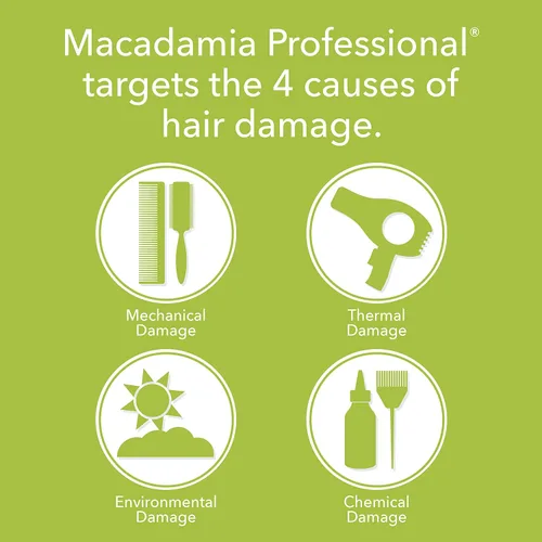 Vista 6 de Macadamia Professional Champú hidratante ultra rico, 33.8 onzas líquidas