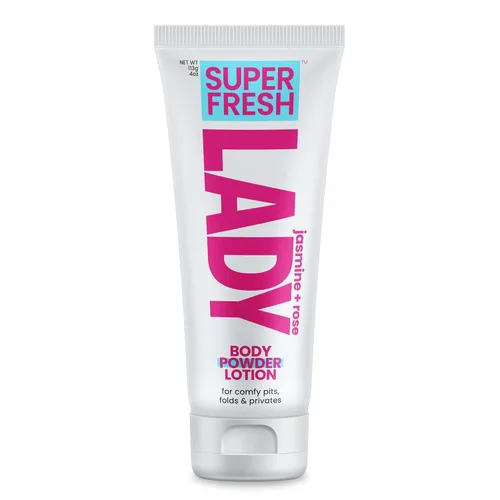 Vista 9 de Super Fresh Lady Parts - Loción desodorante con protección en polvo, para senos, partes privadas, entrepierna y muslo interior, absorbe el sudor