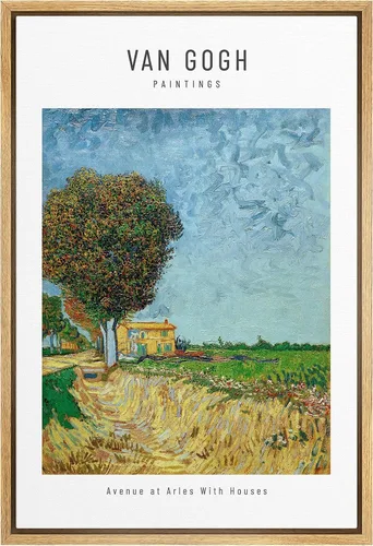 Vista 44 de SIGNWIN Lienzo enmarcado para pared, diseño de Vincent Van Gogh, un par de amantes, naturaleza, ilustraciones de área silvestre, bellas artes
