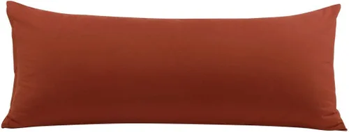Vista 20 de PiccoCasa Funda de almohada de microfibra con cremallera de 110 GSM, 20 x 48 pulgadas, color negro