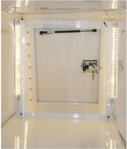 Vista 6 de Buyers Products 5621928 Tira de luz LED de 18 pulgadas con reverso adhesivo de 3M, color claro y fresco, cortada a medida, iluminación de tira