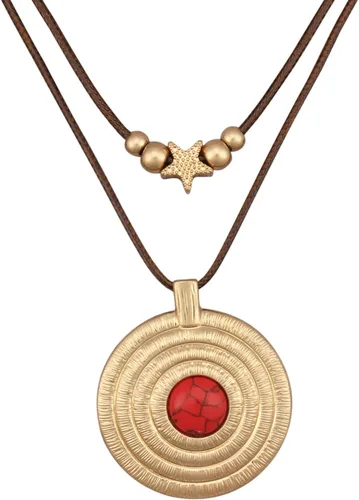 Vista 40 de Collares bohemios para mujer, colgante largo de madera, collar vintage, collar de cadena de suéter, joyería hecha a mano Collar de cuentas