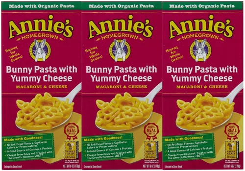 Vista 7 de Annie's Homegrown Bunny Shape Pasta & Yummy Cheese, 6 oz, 6