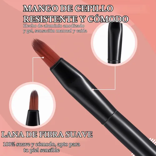 Vista 3 de Yaomiao - 120 cepillos desechables para labios, aplicadores de labios