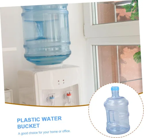 Vista 4 de IMIKEYA Botella de agua con asa: Jarra de agua Botella de galón Botella de agua motivacional Jarra Reutilizable Contenedor de agua grande Botella
