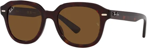 Vista 2 de Ray-Ban Gafas de sol cuadradas Rb4398f Erik Low Bridge Fit para mujer