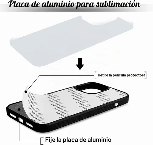 Vista 2 de Konohan 6 piezas de sublimación en blanco funda para teléfono imprimible para bricolaje, personalizable, prensa de calor, funda protectora de goma