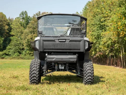 Vista 5 de SuperATV Kit de elevación de 3 pulgadas compatible con Yamaha Wolverine RMAX 2 2021+ Diseño atornillado Espaciadores de aleación de aluminio
