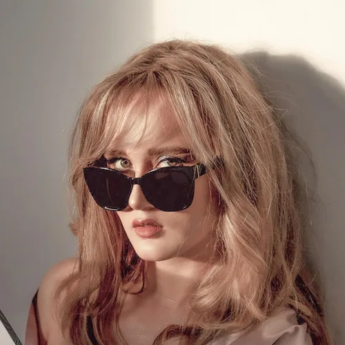 Vista 2 de ZENOTTIC Cateye - Gafas de sol polarizadas para mujer, gafas de sol de gran tamaño, protección UV400, estilo retro