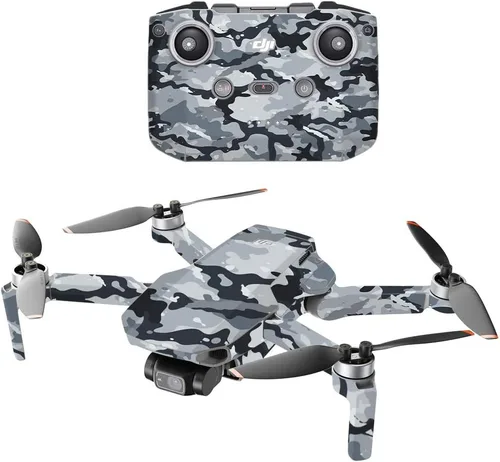 Vista 17 de MightySkins - Compatible con DJI Mini 2 Dron portátil - Artic Camo Funda protectora de vinilo duradera y única Fácil de aplicar, quitar