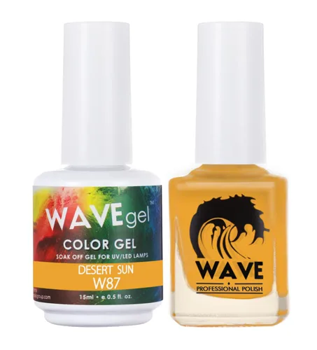 Vista 154 de WAVEGEL - Juego dúo de gel y esmalte de uñas a juego - Colección Simplicity - #P109 Blizzard I 0.5 onzas