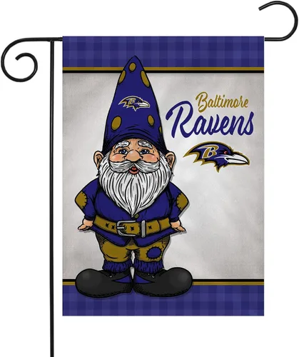 Vista 17 de Rico Industries NFL Gnomo - Bandera de jardín de doble cara de 13 x 18 pulgadas