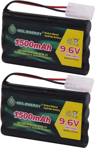 Vista 7 de 9.6V 1500mAh NI-MH Batería recargable Tamiya Plug para RC Coche Barcos Robots 1Pack