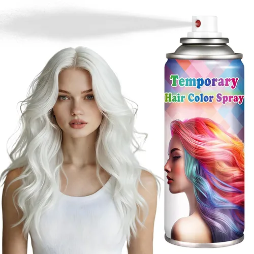 Vista 12 de Spray temporal de color gris para mujeres y hombres, lavable 120ML