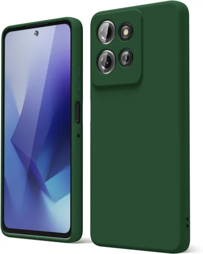 Vista 44 de oakxco para Motorola Moto G Power 2022 Funda de teléfono/Moto G Play 2023 Funda de teléfono de silicona líquida, goma de goma delgada y suave en gel