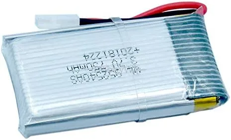 Vista 2 de HR SH5 Actualización LiPO batería 3.7 V 750 mAh para mini tamaño FPV Drone RC Quadcopter