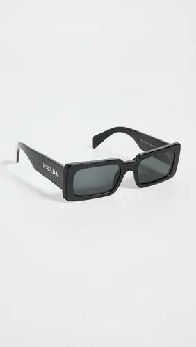 Vista 2 de Prada Gafas de sol rectangulares de acetato para mujer