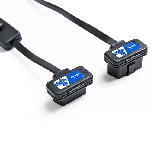 Vista 3 de bbfly -A6 ODB II ODB2 Splitter Extension Adaptador de cable de extensión de 16 pines (con interruptor)