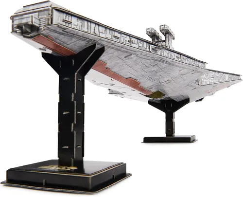 Vista 9 de 4D Build Star Wars Deluxe Venator Class Star Destroyer - Kit de modelo 3D, coleccionables de Star Wars y decoración de escritorio, rompecabezas