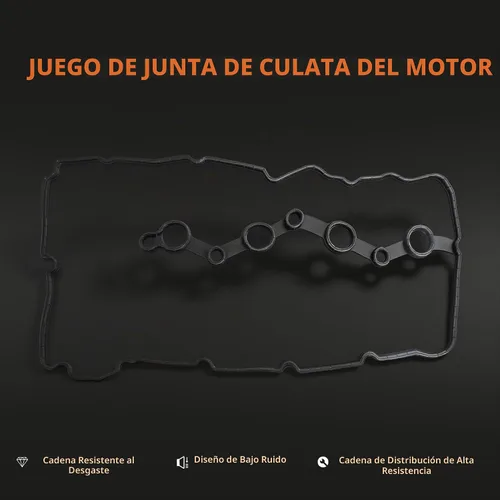 Vista 5 de Juego de juntas de culata de motor, compatible con Hyundai Santa Fe 2017-2020, compatible con Hyundai Sonata 2015-2019, compatible con Kia Sorento