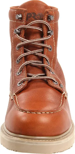 Vista 2 de Timberland PRO Botas de trabajo con cuña Barstow para hombre, marrón, 9 M US, Marrón