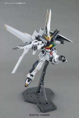 Vista 3 de Bandai Hobby MG Gundam Double X Gundam X Kit de modelo, escala 1/100