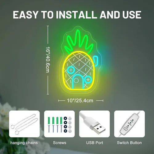 Vista 54 de Letrero de neón de baloncesto, 9.84 x 9.84 pulgadas, luz de neón LED de baloncesto, alimentado por USB con interruptor regulable, letrero LED