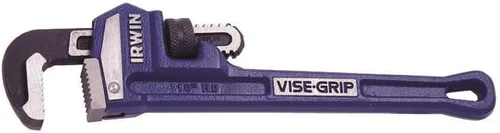 Vista 4 de IRWIN Tools VISE-GRIP - Llave de tubo, hierro fundido, mandíbula de 1 pulgada, longitud de 8 pulgadas (274105), azul