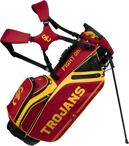 Vista 13 de Team Effort NCAA Caddie Carry Bolsa de golf híbrida