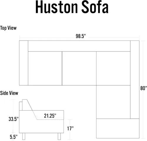 Vista 7 de Cortesi Home Sofá modular contemporáneo de cuero genuino Dallas con diván derecho, marrón