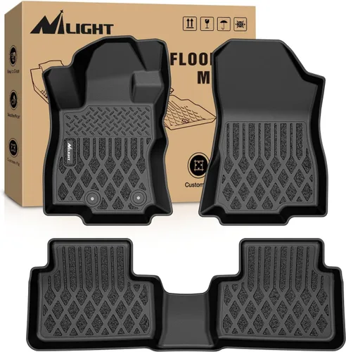 Vista 16 de Nilight Alfombrillas TPE para Subaru Outback Legacy 2010 2011 2012 2013 2014 para todo tipo de clima, ajuste personalizado, forros de piso