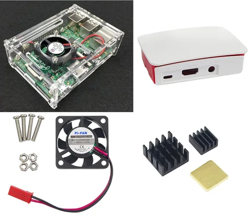 Vista 3 de Raspberry Pi 3 Modelo B 9 en 1 Kit de inicio completo