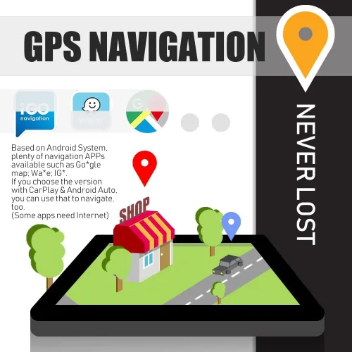 Vista 3 de KUNFINE Android Autoradio navegación coche estéreo GPS Radio 10 "IPS pantalla táctil pad BT Wifi Headunit Tablet para Nissan X-Trail Mx6 2007-2013