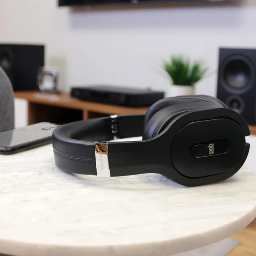 Vista 7 de PSB Altavoces M4U 8 MKII Auriculares inalámbricos con cancelación de ruido Bluetooth - Negro