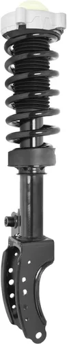 Vista 5 de Detroit Axle - Puntal delantero derecho para Porsche Cayenne Audi Q7 Volkswagen Touareg, puntal completo con reemplazo de montaje de muelle