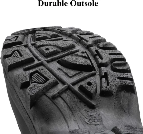 Vista 4 de DREAM PAIRS Botas de nieve de invierno con forro de piel sintética para mujer