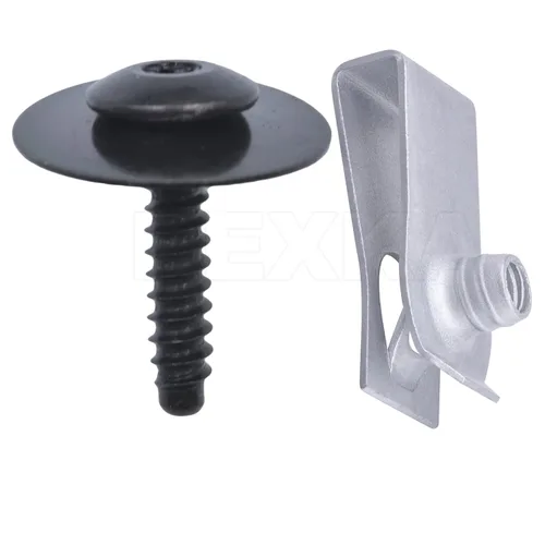 Vista 8 de Rexka 10 juegos de tuercas de tornillo para guardabarros 11548270 compatibles con GM Chevrolet Camaro Colorado Cruze Equinox Impala Malibu Traverse