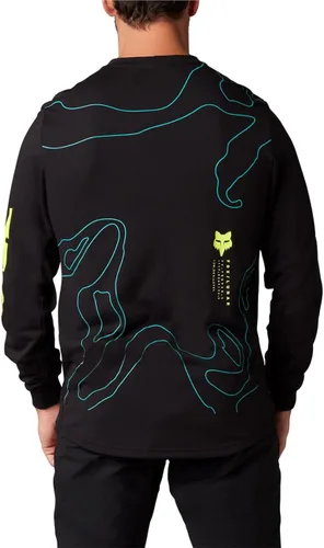 Vista 2 de Fox Ranger DR Lunar Mid Long-Sleeve Jersey 2022 - Small
