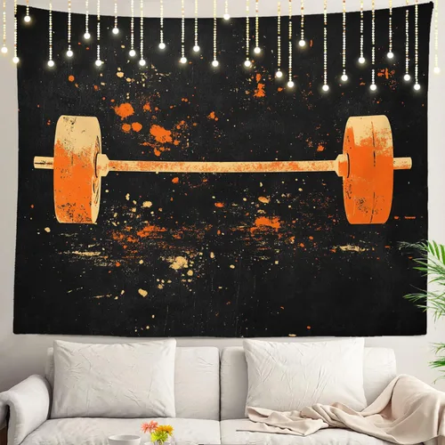 Vista 12 de Shrahala Peaceful Retreat Charming Abode Tapestry, Verdant Landscape Water Wall Hanging Hd Print Polyester Backdrop For Dorm Room Bedroom 30 X 40 In