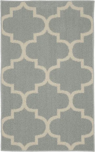 Vista 53 de Alfombra de Área Garland Rug Quatro Negra de 3' x 5' con Diseño de Enrejado Cut-Loop - Suave, Cómoda, Elegante y Económica en un Hermoso Color Negro
