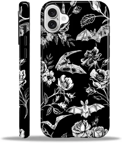Vista 193 de Funda para iPhone 11, resistente híbrida 2 en 1, protección completa contra golpes con acabado brillante, diseño de collage de tela a cuadros