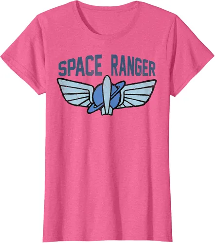Vista 38 de Disney Pixar Toy Story 4 Buzz Lightyear Space Ranger Badge - Camiseta, Negro, S