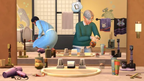 Vista 3 de Los Sims 4 - Baño desordenado - PC Código de juego en línea
