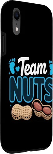 Vista 3 de Team Nuts Expecting Parents Funny Family Event Shirt Case for iPhone XR