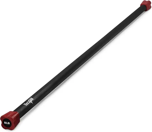 Vista 9 de Yes4All Total Body Weighted Body Bar for Strength Training
