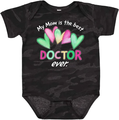 Vista 8 de inktastic Body para bebé My Mom Is the Best Doctor Ever